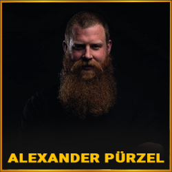 Alexander Pürzel mit Goldrand Alexander Pürzel mit Goldrand