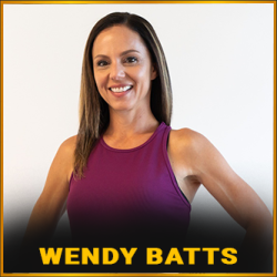 Wendy Batts mit Goldrand Wendy Batts mit Goldrand